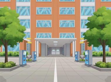 教学楼2（图片素材PNG）