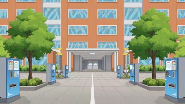 教学楼2（图片素材PNG）