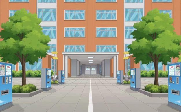 教学楼2（图片素材PNG）